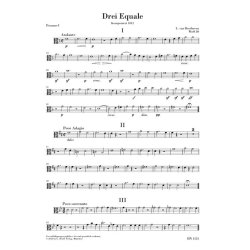 Ludwig Van Beethoven: Three Equali For Four Trombones WoO 30