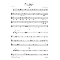 Ludwig Van Beethoven: Three Equali For Four Trombones WoO 30