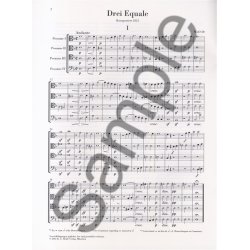 Ludwig Van Beethoven: Three Equali For Four Trombones WoO 30