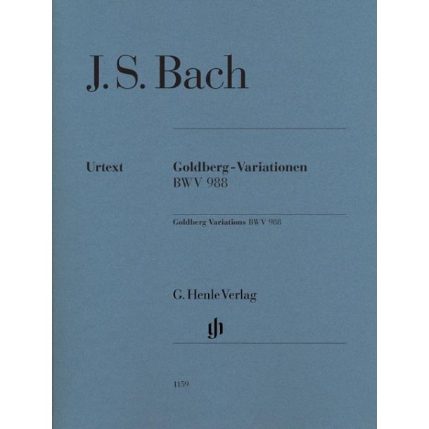 BACH GOLDBERG VARS BWV 988 W/O FING