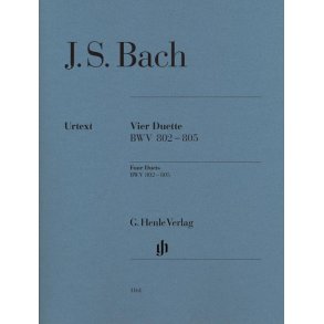 BACH 4 DUETS BWV 802-805 PF W/O FNGR