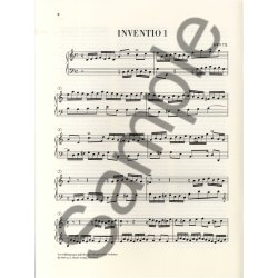 J.S. Bach: Two Part Inventions