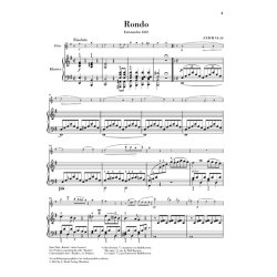 Franz Xaver Mozart: Rondo In E Minor For Flute And Piano