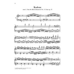 Ludwig Van Beethoven: Cadenzas And Lead-ins For Piano Concertos