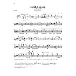 Edward Elgar: Salut D'Amour Op. 12 For Violoncello And Piano