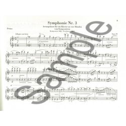 Johannes Brahms: Symphonies No. 3 And 4 - Arrangement For Piano Four-Hands