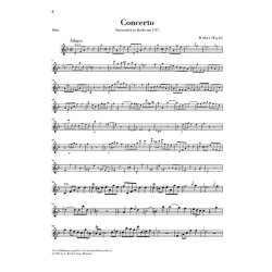 C.Ph.E. Bach: Flute Concerto In D Minor