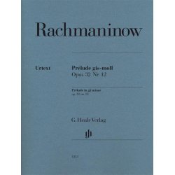 Rachmaninov Sergei Prelude In G Sharp Minor Op.32 No.12 Pf Urtext