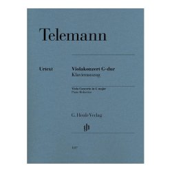 Georg Philipp Telemann: Viola Concerto In G Major (Henle Urtext Edition)