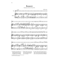 Georg Philipp Telemann: Viola Concerto In G Major (Henle Urtext Edition)