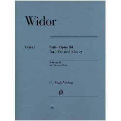 Charles-Marie Widor: Suite Op. 34 For Flute And Piano