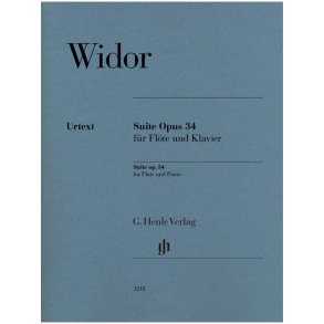 Charles-Marie Widor: Suite Op. 34 For Flute And Piano