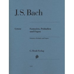 BACH FANTS PRELUDS FUGUES PF W/O FNG