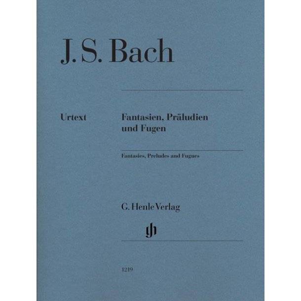 BACH FANTS PRELUDS FUGUES PF W/O FNG
