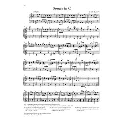 Domenico Scarlatti: Piano Sonata in C K.159 L.104 (Urtext)