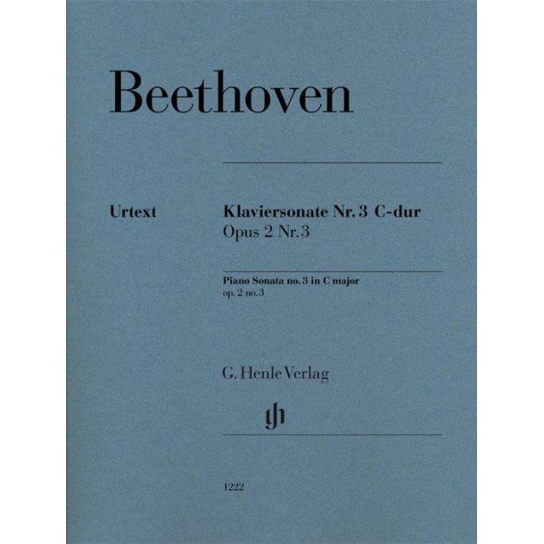 Ludwig Van Beethoven: Piano Sonata No. 3 In C Op. 2 No. 3
