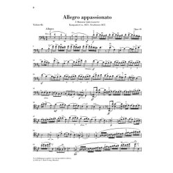 Camille Saint-Sa&euml;ns: Allegro Appassionato Op. 43 For Violoncello And Piano (Henle Urtext Edition)