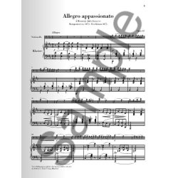 Camille Saint-Sa&euml;ns: Allegro Appassionato Op. 43 For Violoncello And Piano (Henle Urtext Edition)