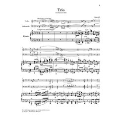 Anton&iacute;n Dvor&aacute;k: Piano Trio No. 3 In F Minor Op.65