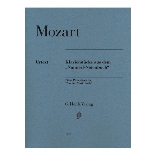 W. A. Mozart: Piano Pieces From The 'Nannerl Music Book'