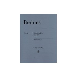 Johannes Brahms: Klavierstucke Op. 119 (Urtext)