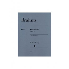 Johannes Brahms: Klavierstucke Op. 119 (Urtext)