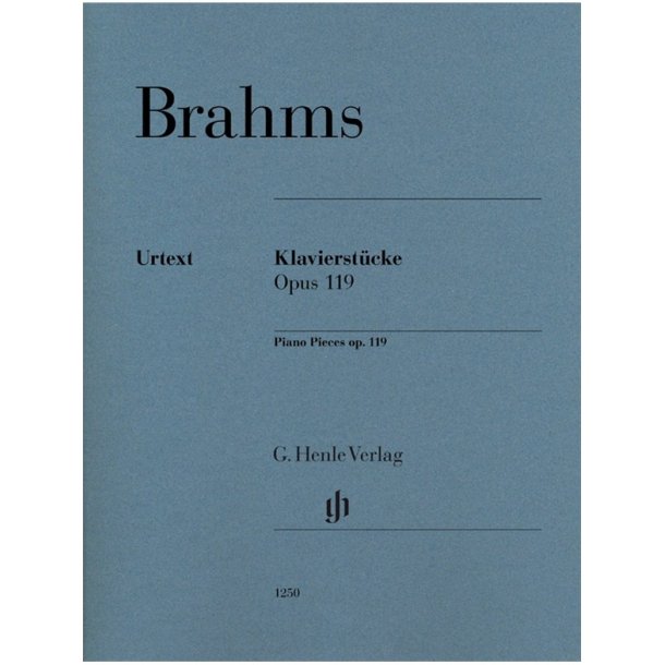 Johannes Brahms: Piano Pieces Op. 119