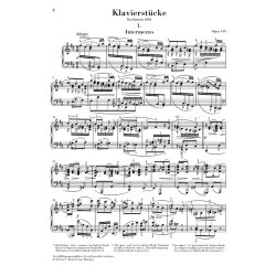 Johannes Brahms: Piano Pieces Op. 119