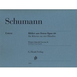 Schumann Robert Pictures From The East Op. 66 Pf 4 Hands Urtext Bk