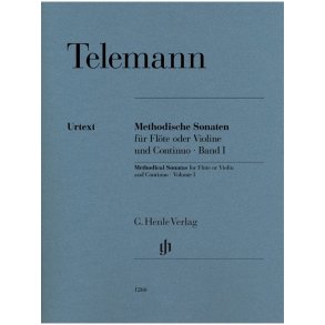 Georg Philipp Telemann: Methodical Sonatas For Flute Or Violin And Continuo, Volume I