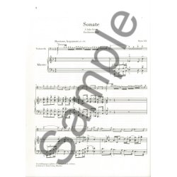 Camille Saint-Sa&euml;ns: Sonata For Violoncello And Piano No. 2 In F Op. 123