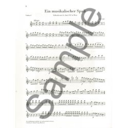 Wolfgang Amadeus Mozart: A Musical Joke K. 522 (Parts)