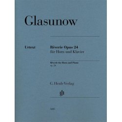 Glasunow Alexander Reverie Opus 24 Hn/Pf Urtext Bk