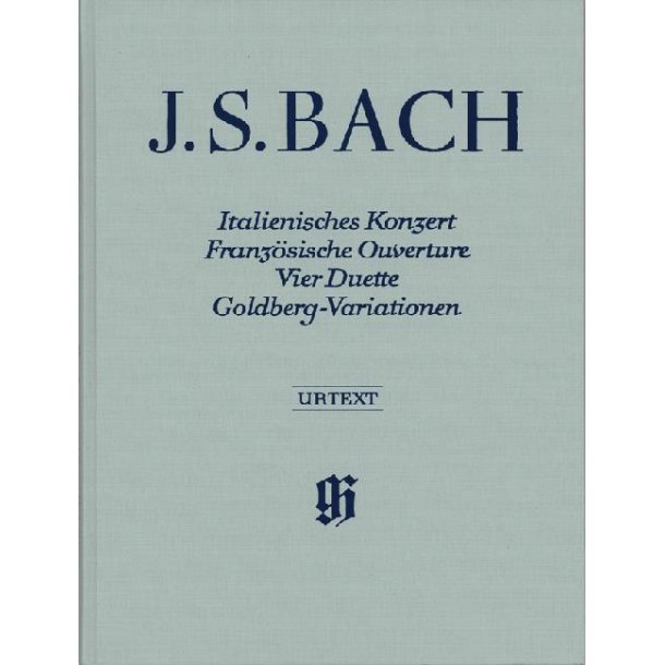 Johann Sebastian Bach: Italian Concerto, French Overture, Four Duets, Goldberg Variations