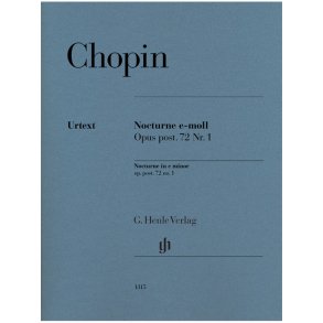 Frédéric Chopin: Nocturne In E Minor Op. Post. 72 No. 1