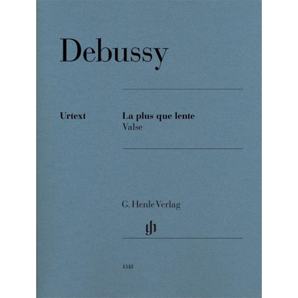 Debussy: La Plus Que Lente Piano Solo