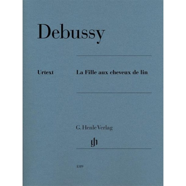 Debussy: La Fille Aux Cheveux De Lin Piano Urtext