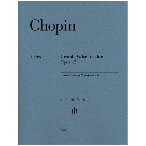 Fr&eacute;d&eacute;ric Chopin: Grande Valse In A Flat Op. 42