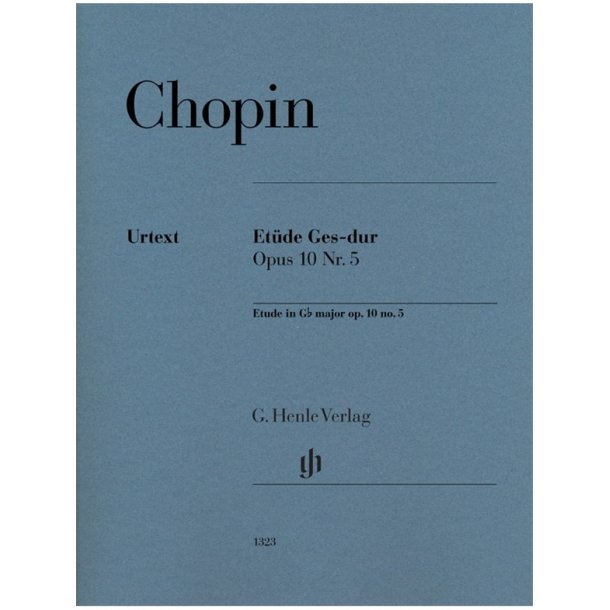 Fr&eacute;d&eacute;ric Chopin: Etude In G Flat Op.10 No. 5