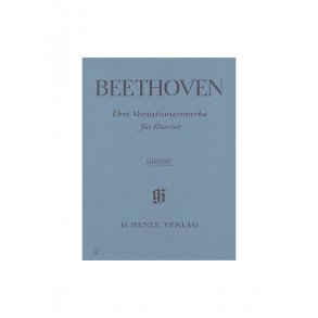 Ludwig van Beethoven: 3 Variation Works WoO 70, 64, 77