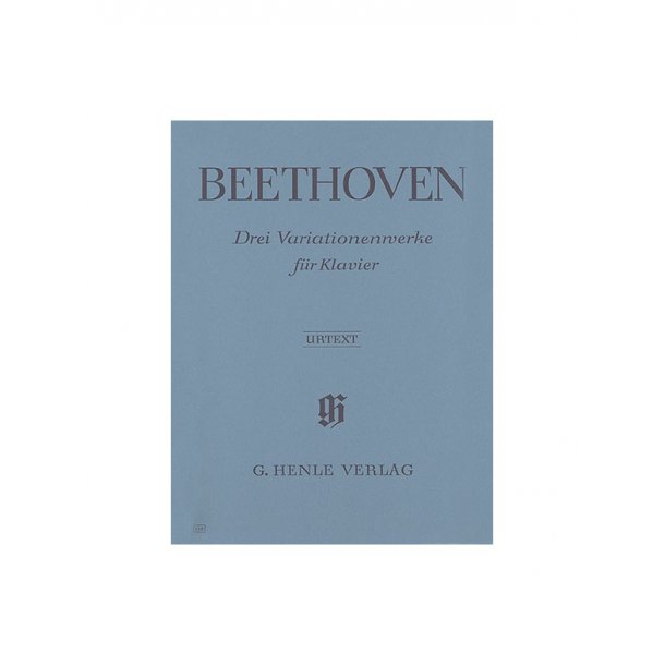 Ludwig van Beethoven: 3 Variation Works WoO 70, 64, 77