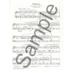 Fr&eacute;d&eacute;ric Chopin: Scherzo In B Minor Op. 20