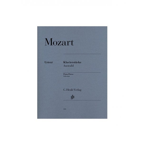 W.A. Mozart: Piano Pieces - Selection (Henle Urtext Edition)