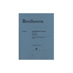 Beethoven: Violin Concerto D Op.61 Cadenzas (Henle Urtext Edition) - Piano Solo