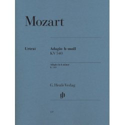 W.A. Mozart: Adagio In B Minor KV 540 (Henle Urtext Edition)