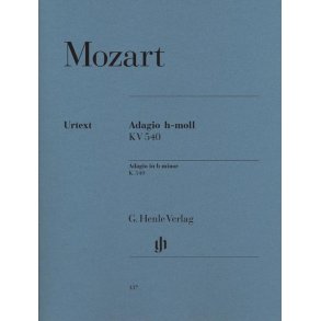 W.A. Mozart: Adagio In B Minor KV 540 (Henle Urtext Edition)