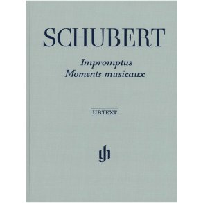Franz Schubert: Impromptus And Moments Musicaux (Henle Urtext Edition) - Clothbound/Hardback