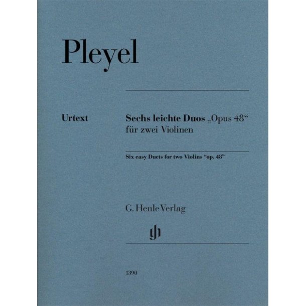 Six Duos (op. 48) for two Violins : Six Duos (op. 48) for two Violins
