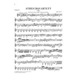 Beethoven: String Quartets Op.18 (Urtext)