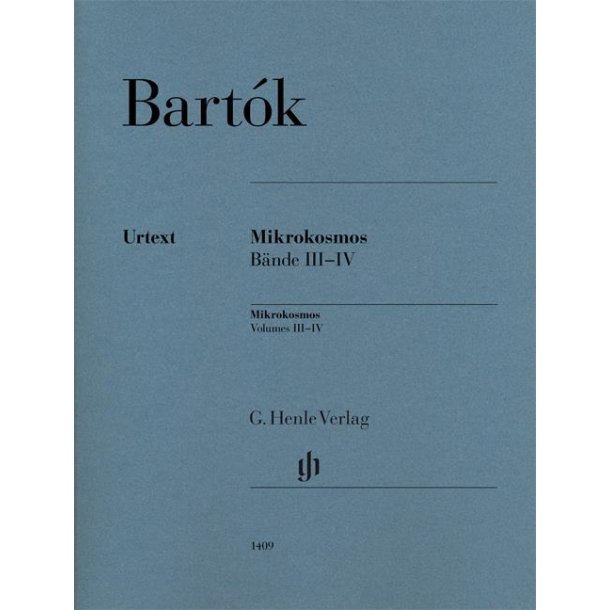 Bartok: Mikrokosmos Volume 3-4 Piano